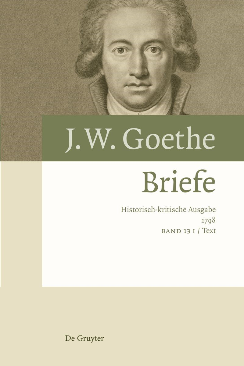 [Cover: Johann Wolfgang von Goethe: Briefe]