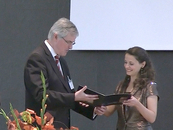 Verleihung des Preises an Alexandra Samouilidou. Filmausschnitt: AdW.