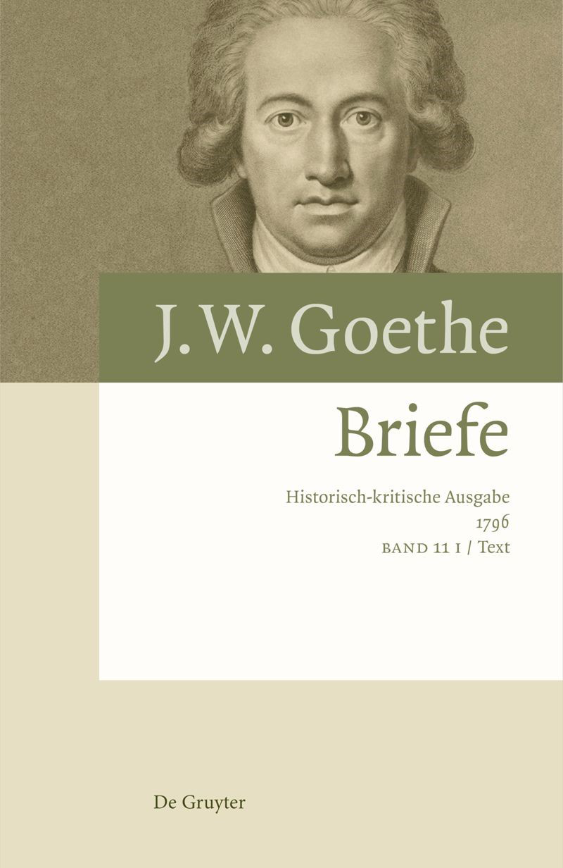 [Cover] Johann Wolfgang von Goethe. Briefe. (2021)